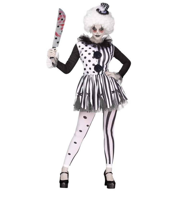Fun World Women's Killer Clown Adult Costume, Large - Image 1